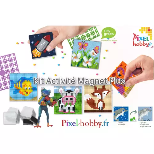 pixelhobby Boite Activité Aimant/Magnet Plus